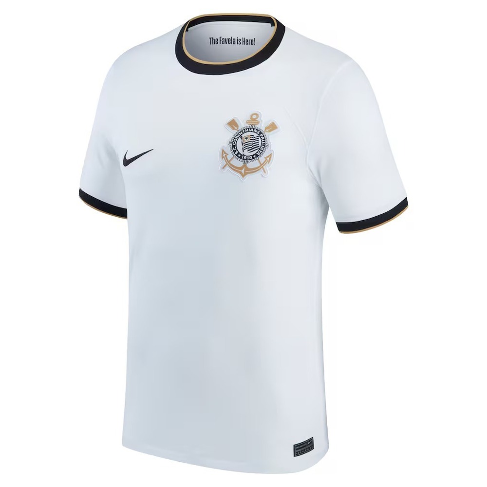 New Nike Youth Sport Club Corinthians Paulista Soccer Jersey Size‎ Kids Large
